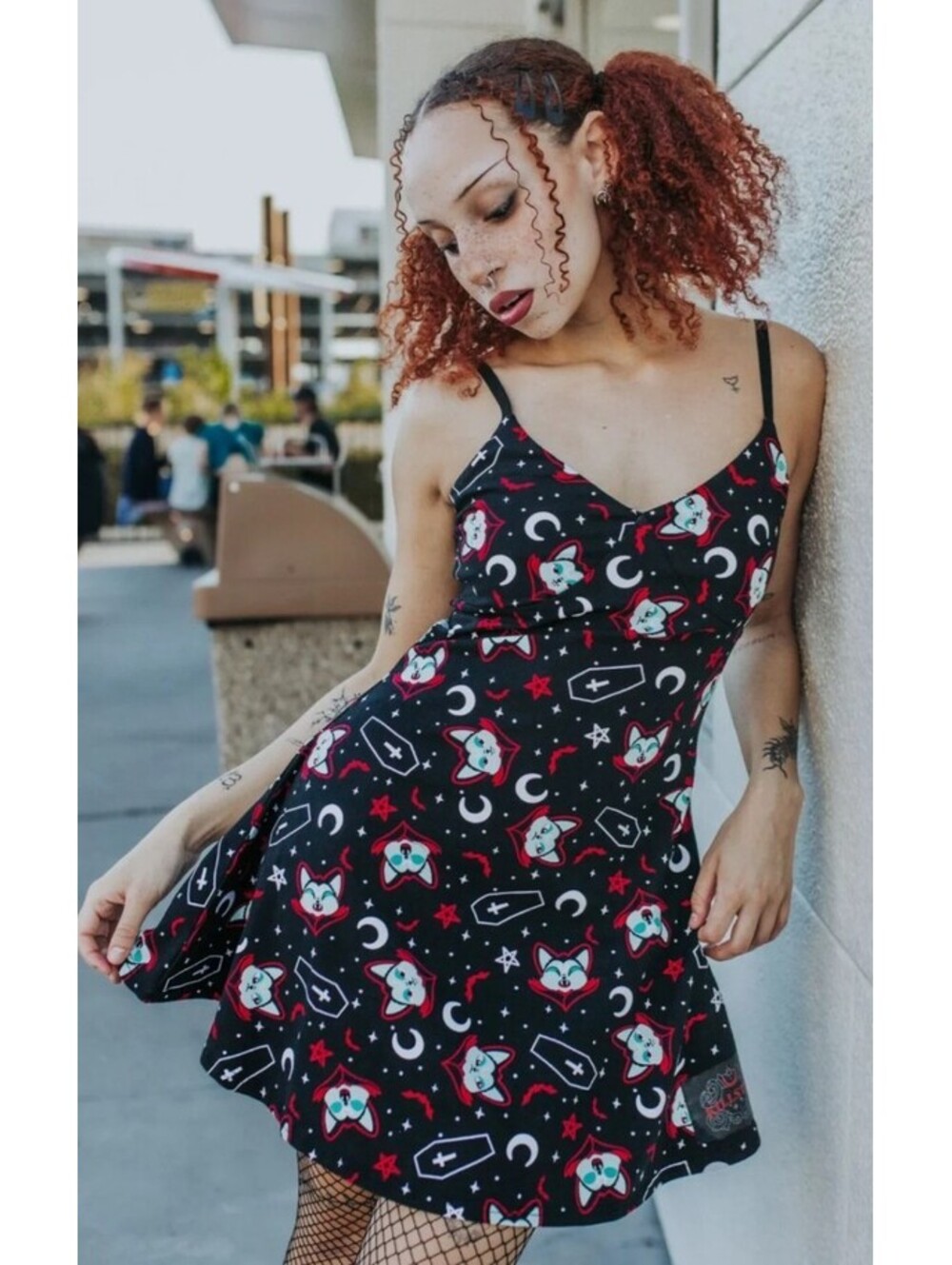 Killstar Lil Vampurr Skater Dress Women's Sz XXS NEW RARE Hard To Find